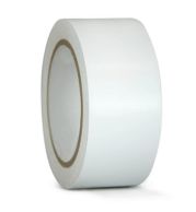 Double Sided Tissue Tape 2 Inch Width, 20 Yards Length | White Tissue Backing & Black Foam Backing | 24 Rolls/Carton